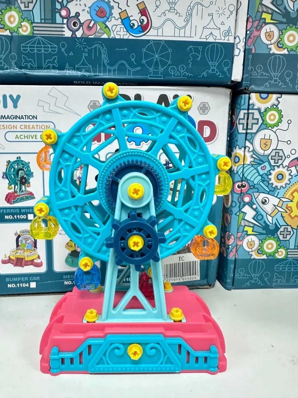 Zabawka DIY Młyńskie Koło Ferris Wheel Creation