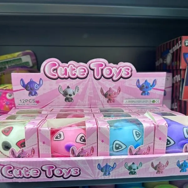 Zabawki Squeeze Cute Toys postacie z bajek, zestaw 12 szt. Mix