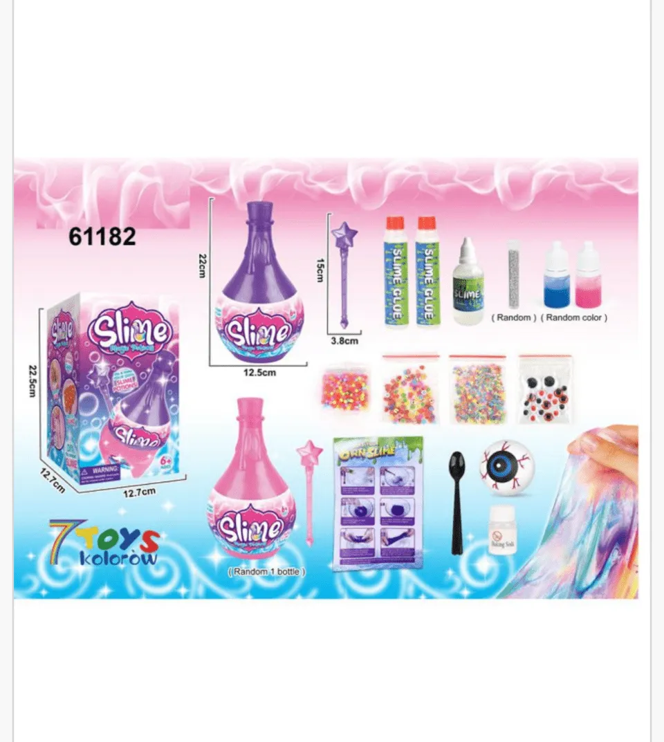 Zestaw do robienia slime PK13593 Magiczne Mikstury 22,5cm