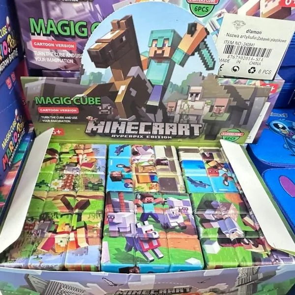Kostka logiczna Magic Cube Minecraft Hyperpix Edition 3x3