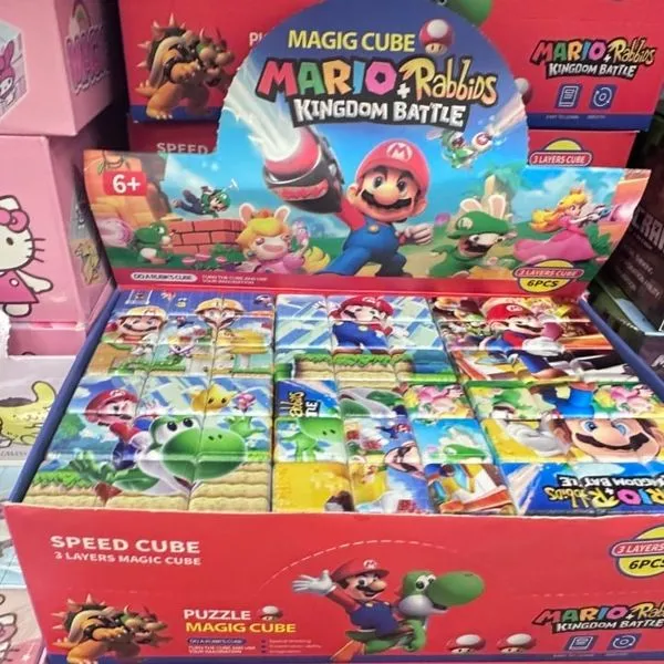 Kostka logiczna Magic Cube Mario Rabbids 3 warstwy Speed Cube