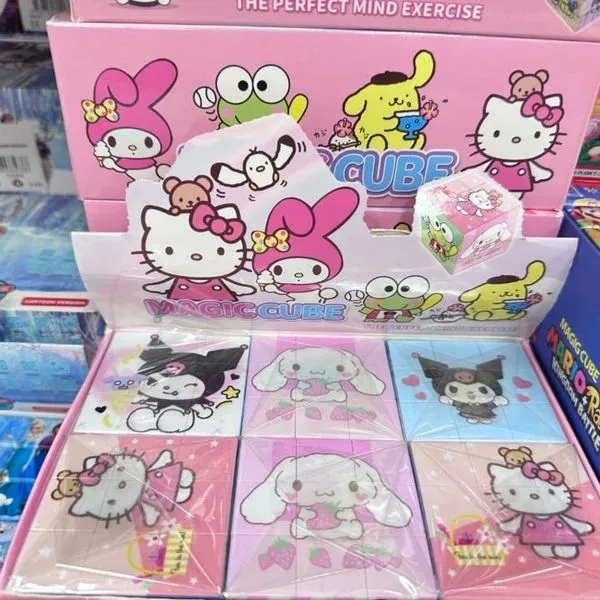 Magic Cube Sanrio - kostka logiczna Hello Kitty Kuromi 12 szt.