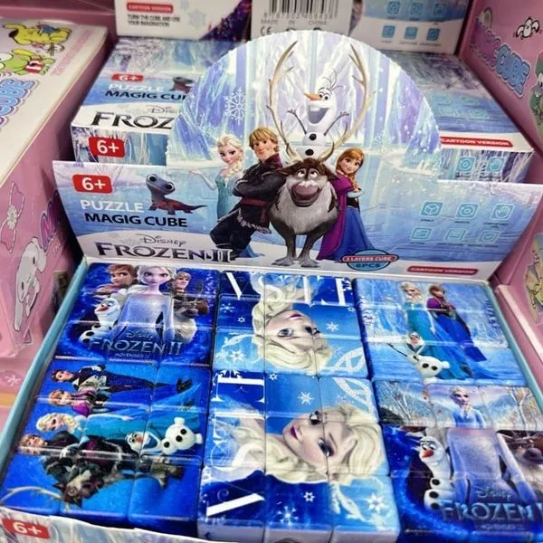 Puzzle Magic Cube Frozen II 6+ lat - Kostka Logiczna Disney
