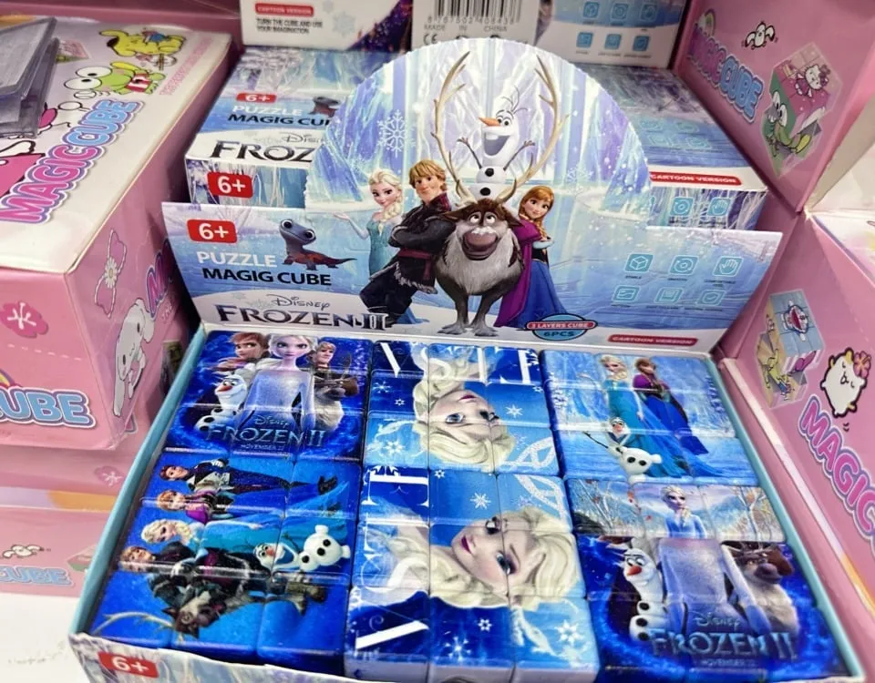 Puzzle Magic Cube Frozen II 6+ lat - Kostka Logiczna Disney