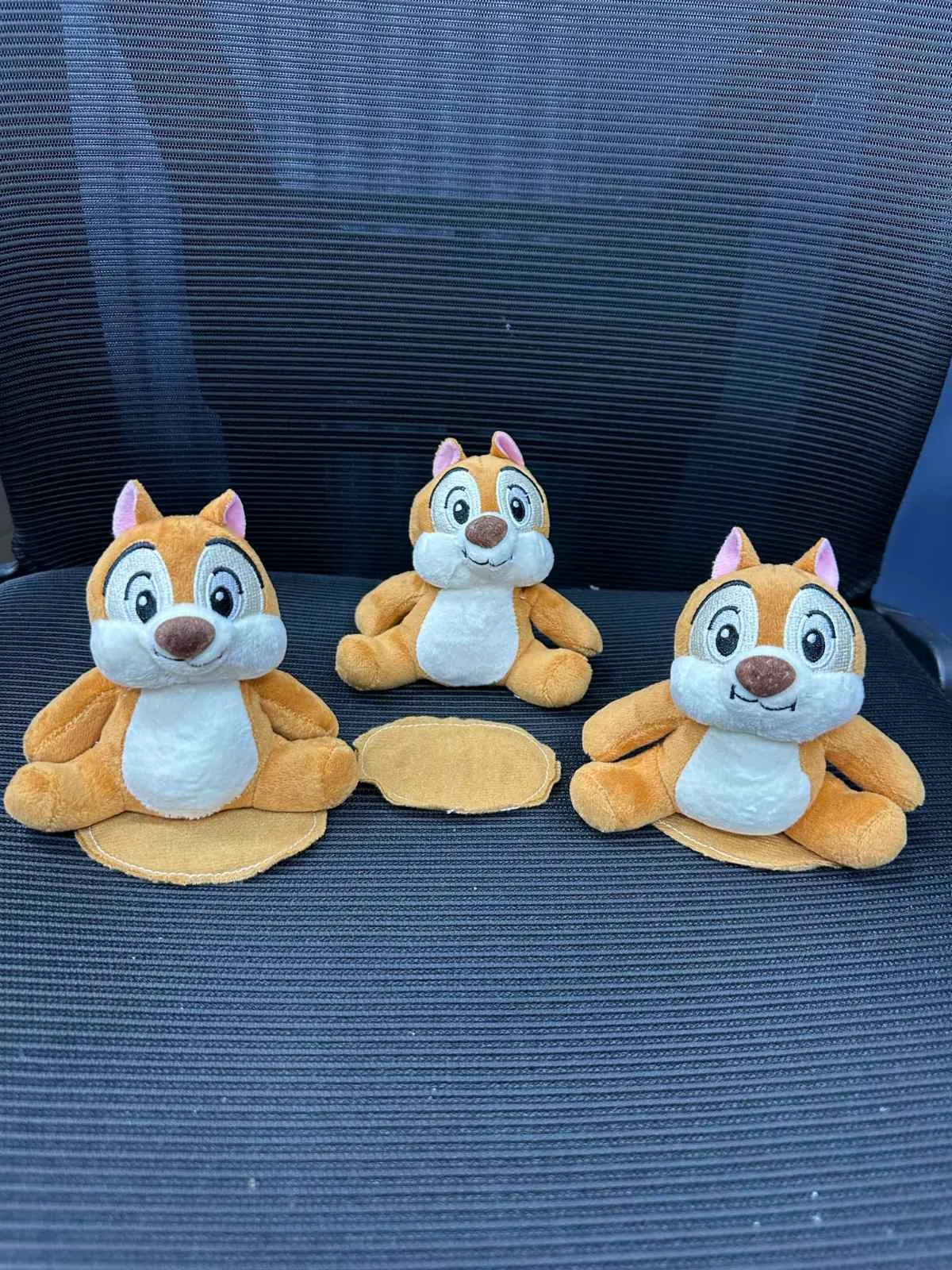 Maskotka na Rzep Chip & Dale - Pluszowa Zabawka z Podstawką
