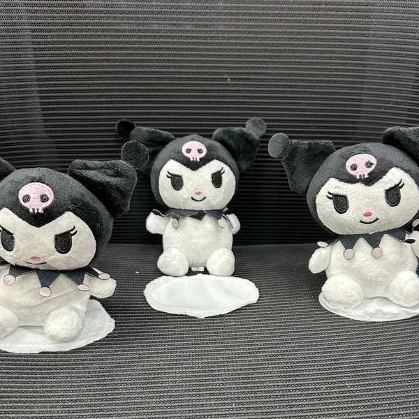 Maskotka na Rzep Kuromi - Pluszowa Figurka Czarno-Biała