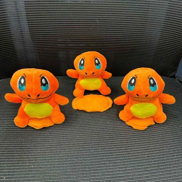 Maskotka na Rzep Charmander - Pluszowa Zabawka, 12 szt.