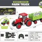 Traktor zdalnie sterowany Farm Truck z przyczepą i zwierzętami 43cm