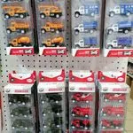 Zestaw Auto World Metal 4 szt. Autka Die Cast 1:55 Pull Back