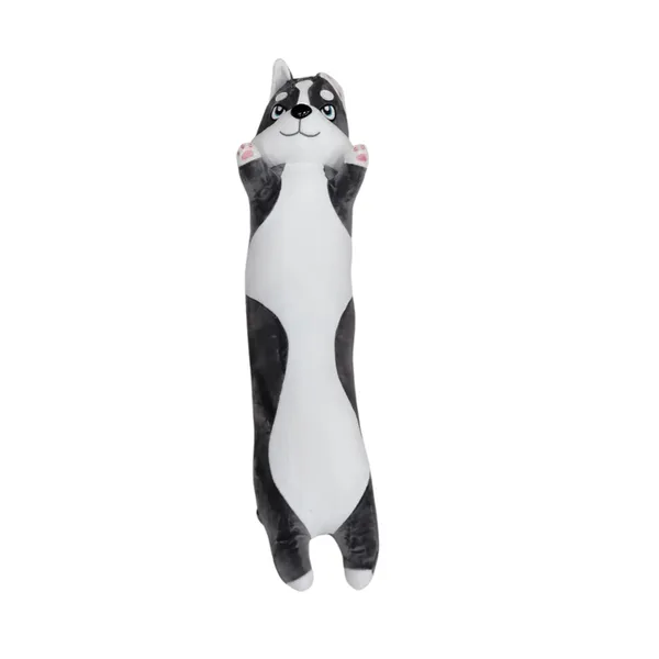Maskotka Pluszowa Husky Długa 65cm - Poduszka Pies