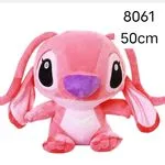 Maskotka Pluszowa Angel Różowy Stitch 50cm Miękki Plusz