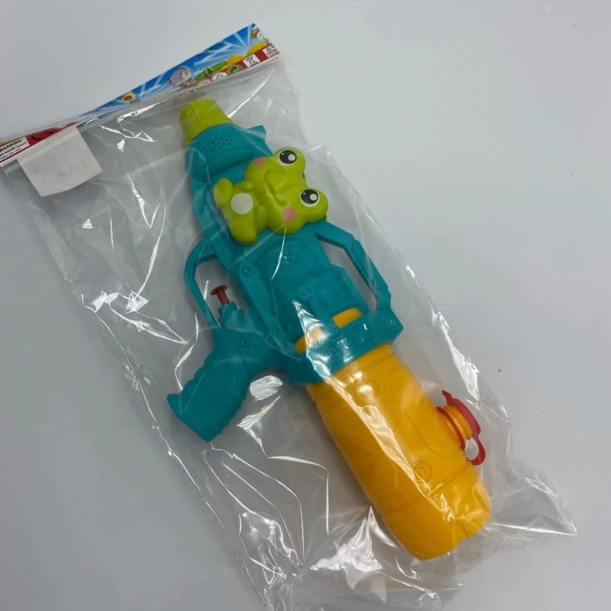 Zabawka Pistolet na Wodę z Żabką, Kolorowy, Hurt 12 szt.