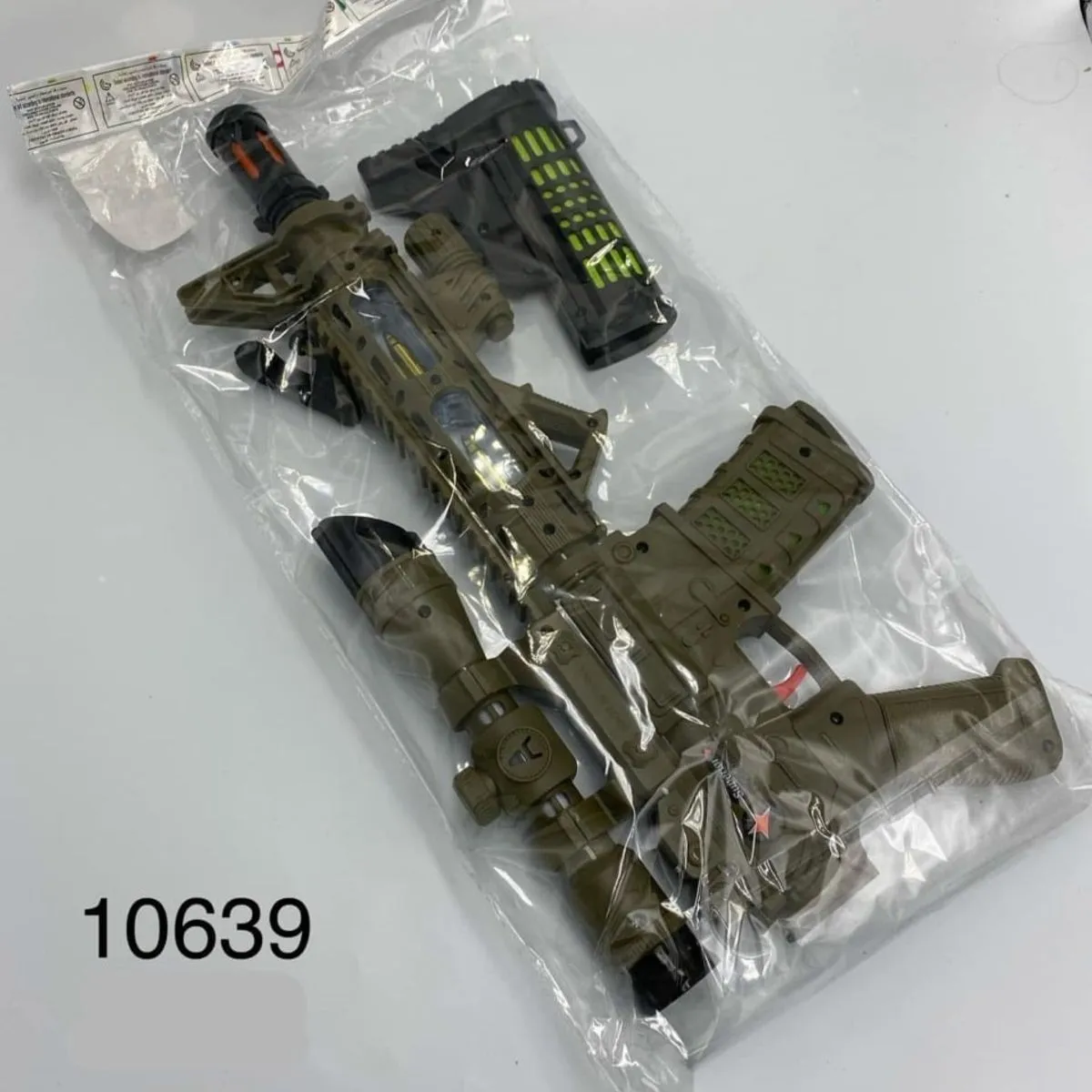 Zabawki Pistolety dla Dzieci - Karabin Wojskowy z Lunetą, 6 szt.