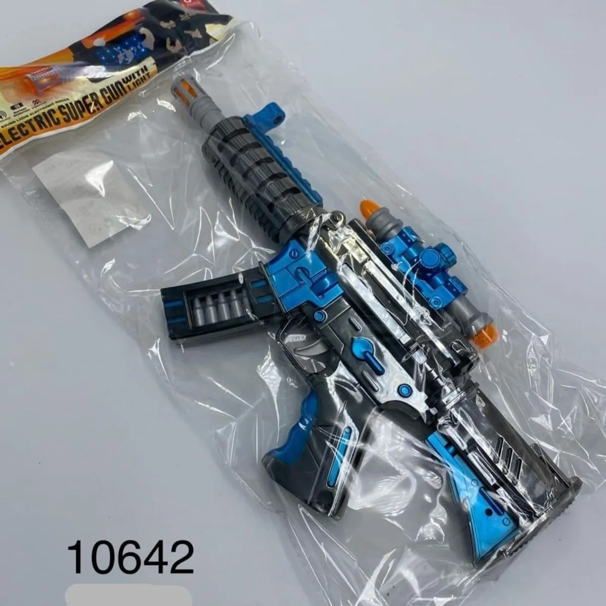 Zabawki Pistolety Karabin Elektryczny Super Gun, 8 szt, PK14082