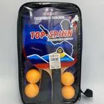 Zestaw do tenisa stołowego Top Spinn - 2 rakietki i 4 piłeczki
