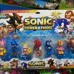 Sonic Generations Zestaw 7 Figurek 3+