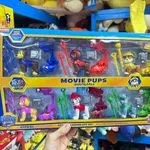 Zestaw figurek Movie Pups 6PCS - pieski z wyrzutniami