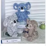 Maskotka Pluszowa Koala Futerko Rose Mix Kolorów 12 szt.