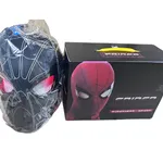 Maska LED Spiderman Czarna Spider Headgear - 6 szt.