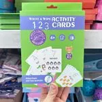 Zabawki Activity Cards 1 2 3 Pisz i Zmazuj - Zestaw 27 Kart