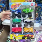 Zestaw 6 autek Blaze Monster Machines Pull Back 3+