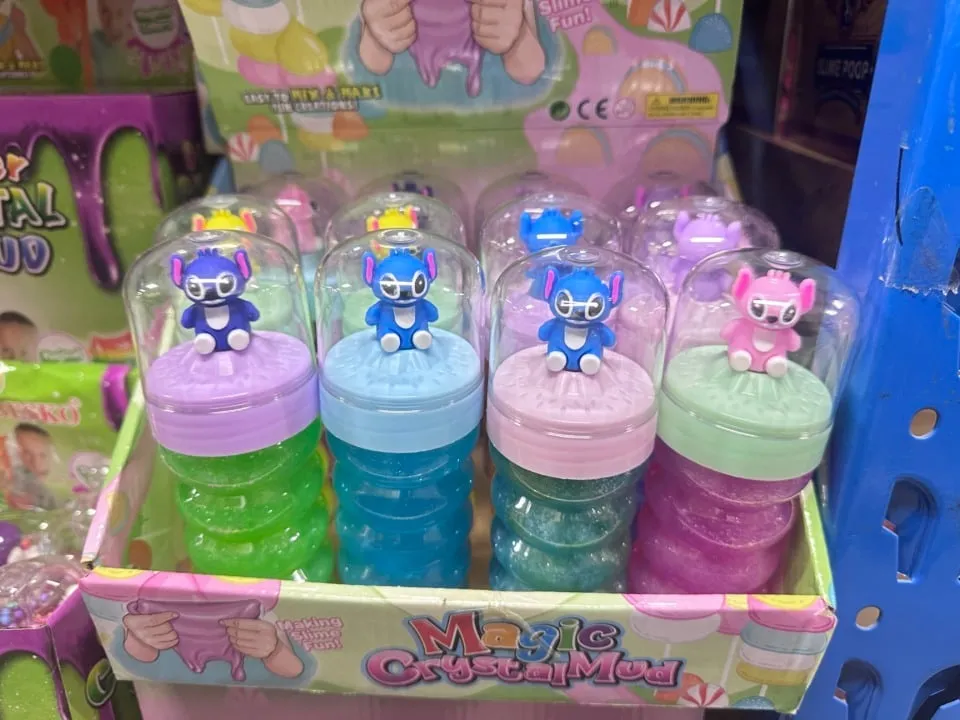 Zabawka Slime Magic Crystal Mud z postaciami