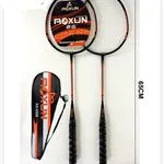 Zestaw Zabawki do Badmintona ROXUN 65cm z Pokrowcem 2 szt.