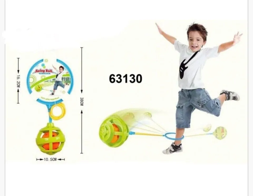 Piłka do Skakania Swing Ball na Nogę 38cm