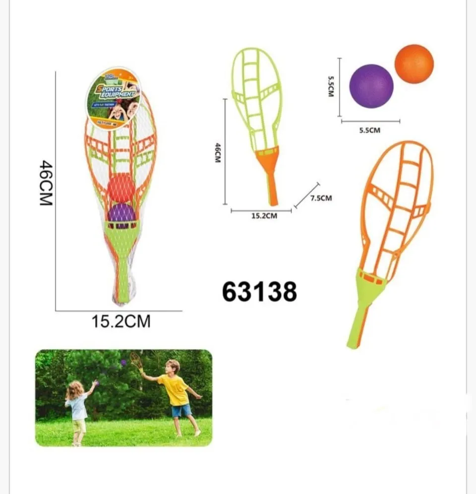 Zestaw do Zabawy Zręcznościowej Łapacz Piłek 46cm Mix