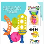 Zestaw Rakietki Sportowe z Piłkami 40x22cm