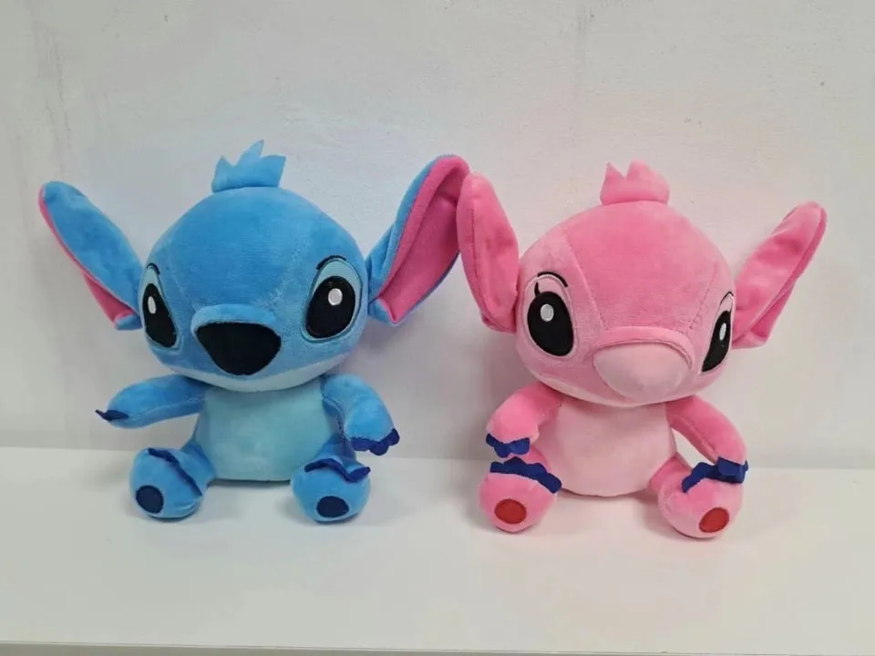 Maskotka Pluszowa Stitch i Angel Mix Kolorów 12 szt.