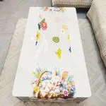 Bieżnik Wielkanocny 40x150cm Wzór Zajączek w Koszyku