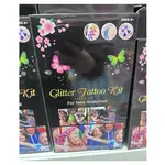 Zestaw tatuaży brokatowych Glitter Tattoo Kit 12 szt