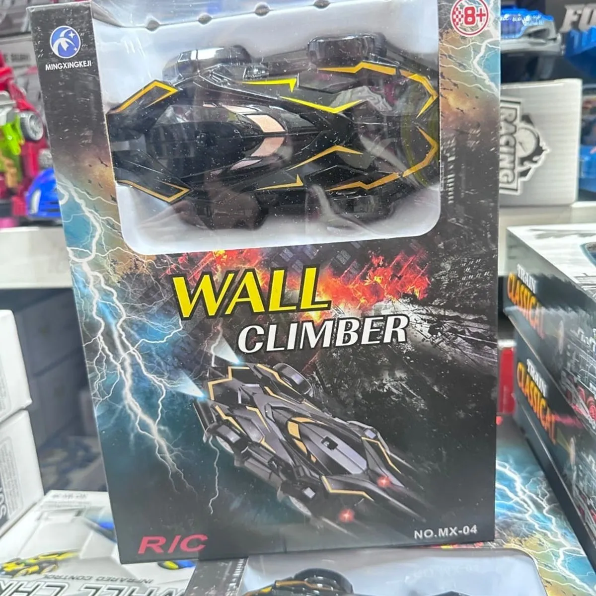 Samochód Wall Climber RIC NO-MX4 zdalnie sterowany jeżdżący po ścianach