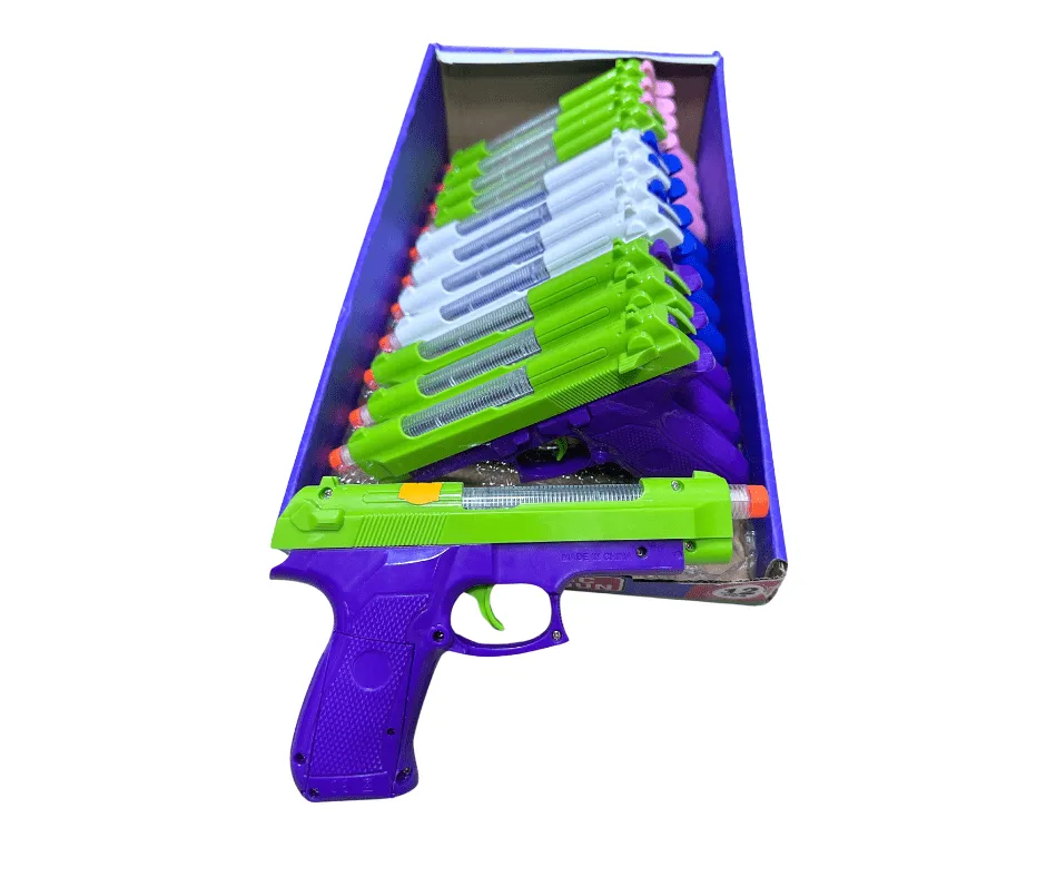 Pistolet zabawkowy Electric Turnip Gun, mix kolorów, 12 szt