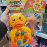 Gra zręcznościowa Whack A Mole Lovely Duck z młotkiem, 6 szt