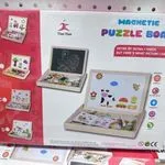 Drewniana Tablica Magnetyczna Magnetic Puzzle Board 2w1 Tian Tian