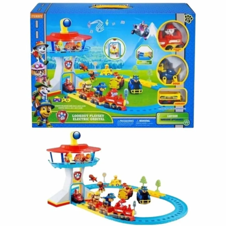 Zabawka Look Out Playset Electric Orbital Paw Patrol Tor 6 szt.