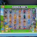 Zestaw figurek Minecraft 24PCS - 24 sztuki z akcesoriami