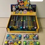 Gra Wodna Pokemon Zręcznościowa Konsola 15cm - 24 szt.