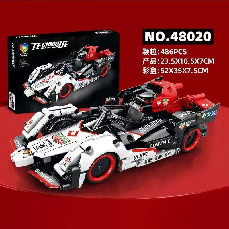 Klocki Samochód Wyścigowy Supercar Technique 486PCS 23,5cm