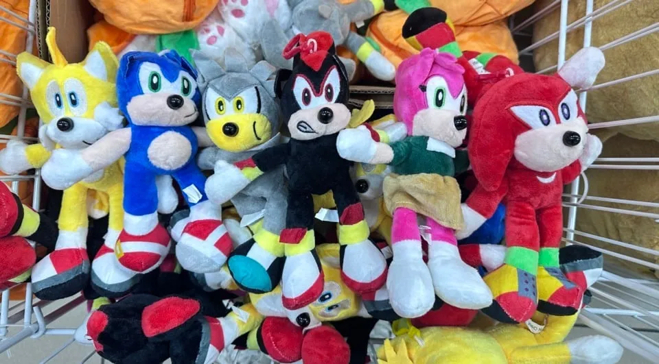 Maskotki Sonic i Przyjaciele - Mix Postaci, 20 szt.