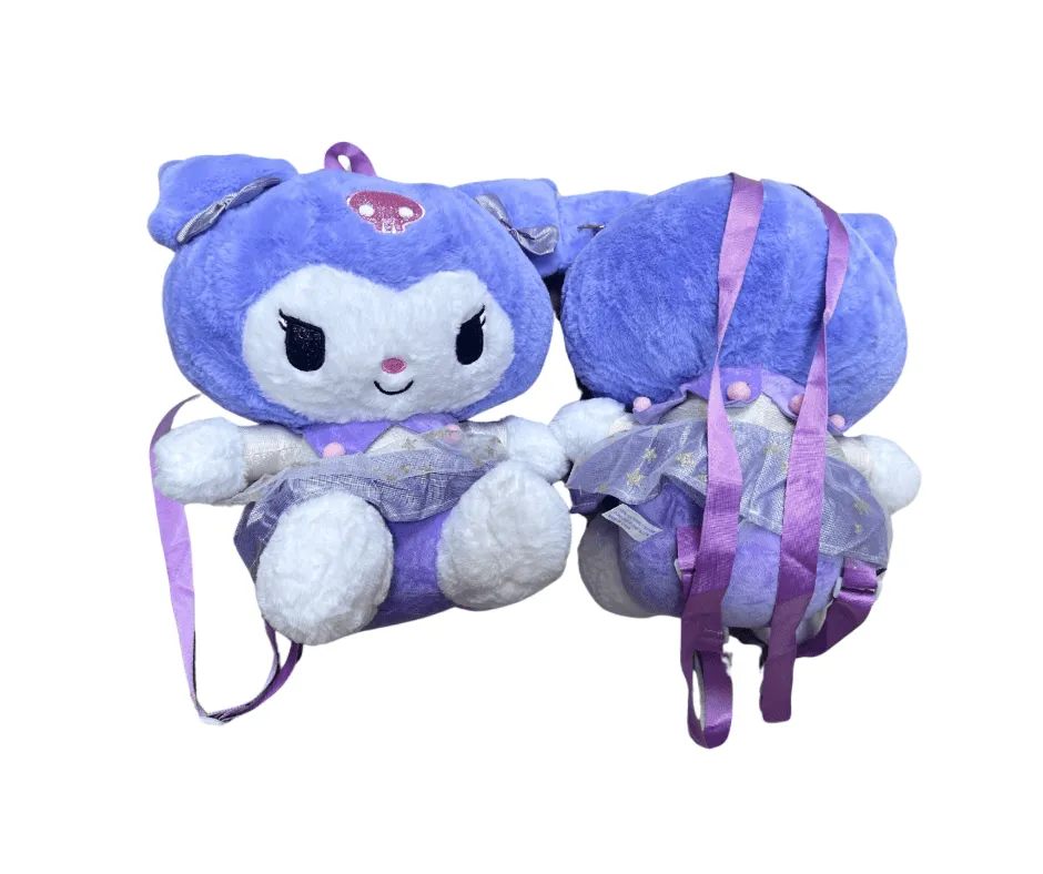 Maskotka Torebka Kuromi Pluszowy Plecak Fioletowy PK14703