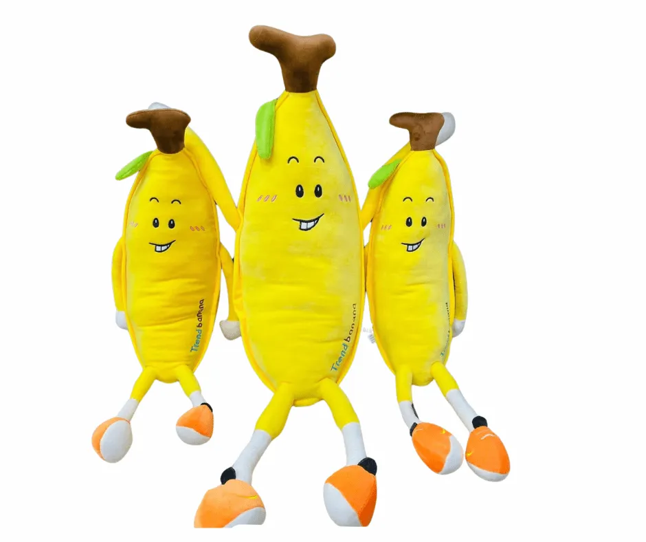 Maskotka Pluszowa Banan 100cm z Nogami Trend Banana