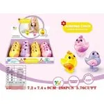 Zabawka Jumping Chick Nakręcany Kurczak 9cm 12szt Mix Kolorów