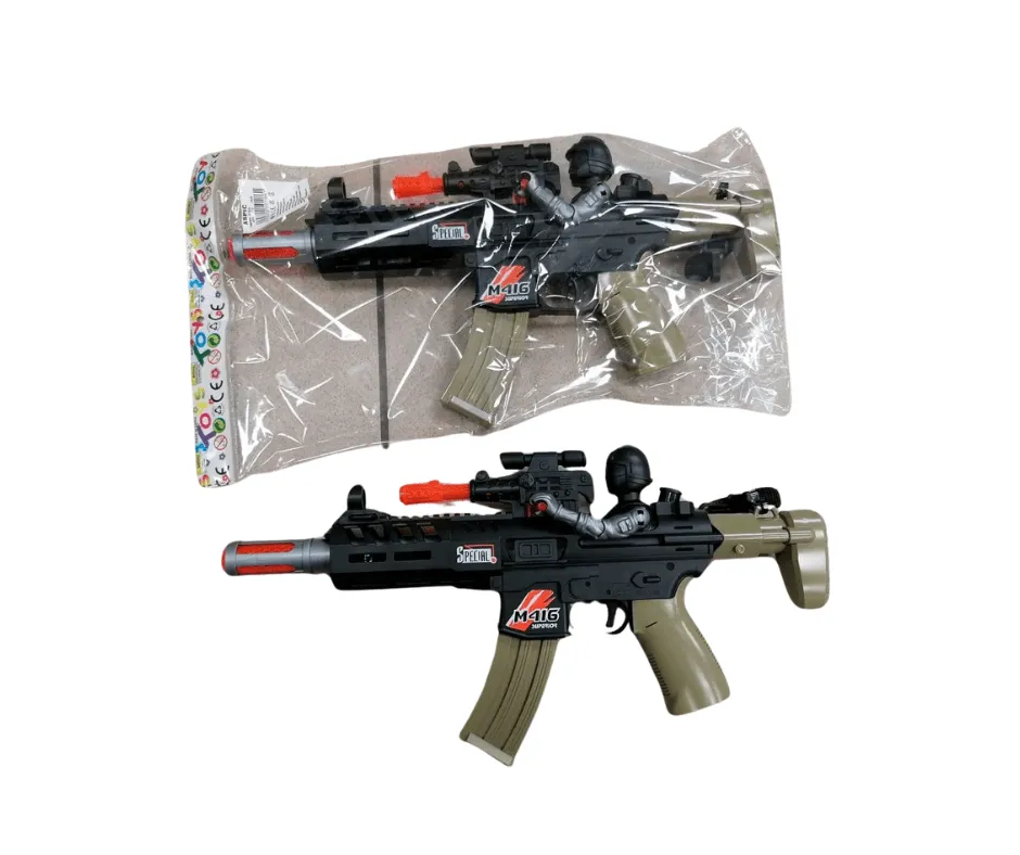 Zabawki Pistolety M416 z Figurką Żołnierza, 6 szt.