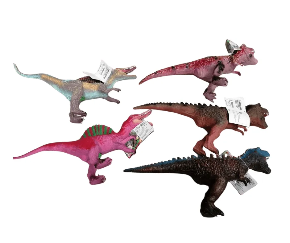 Zabawki Figurki Dinozaury Mix 6 szt - Różne Gatunki