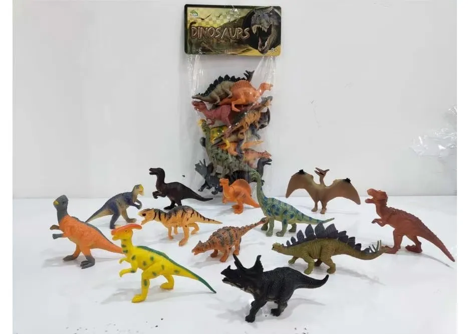 Zestaw Mini Figurki Dinozaury - 6 szt. PK14786