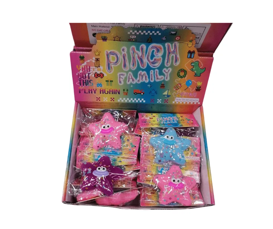 Zabawka Pinch Family - Gniotek Gwiazdka, 16 szt.