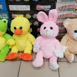 Plecak dla Dzieci Maskotka Pluszowa Mix Wzorów 6szt